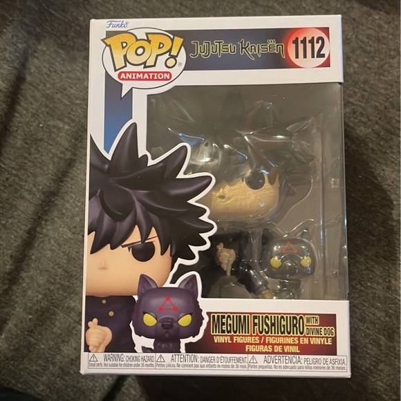 Funko Pop! Animation - Jujutsu Kaisen Meguni Fushiguro with Divine Dog - Picture 1 of 6